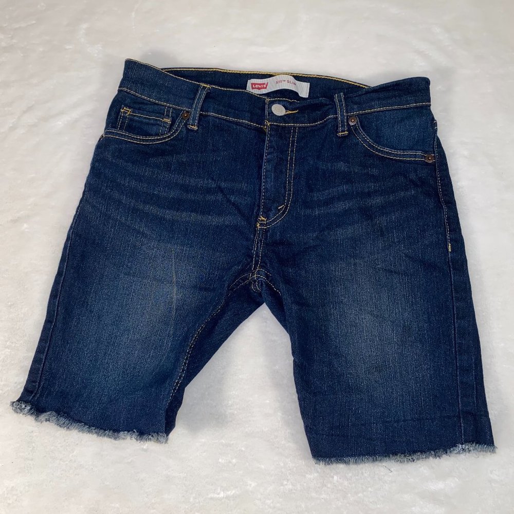 Levi's 511 Slim bermuda shorts 14  like NEW